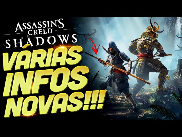 ASSASSIN'S CREED SHADOWS - PRIMEIRA EXPANSÃO (DLC) DO JOGO, PREÇOS, ESPECIFICAÇÕES TÉCNICAS E MAIS!