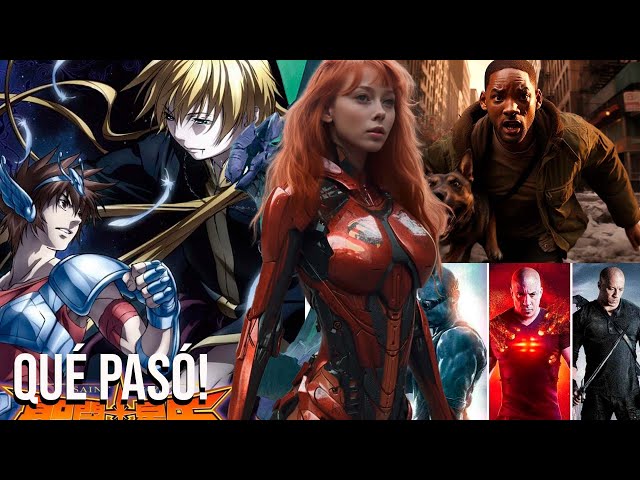 Evangelion: la película liveaction, Lost Canvas temporada 3, Soy leyenda 2, Vin Diesel pelis