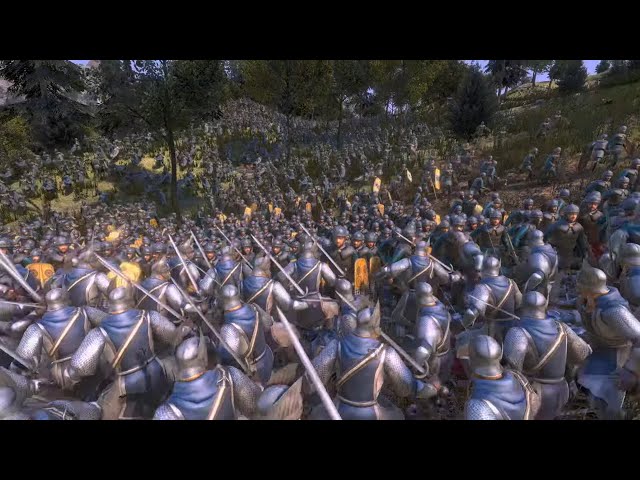 Epic Battle | 25K Arnor Infantries vs 25K Celtic Axemen | Ultimate Epic Battle Simulator | UEBS