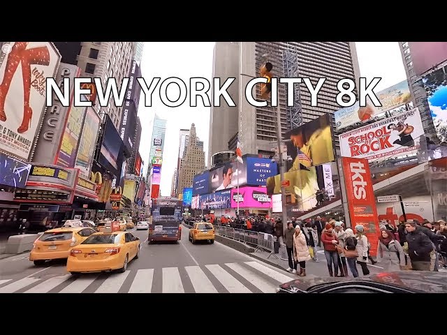 New York City 8K - VR 360 Drive