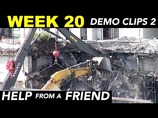 Demolition help from a friend, episode 1 (Week 20, set 2)