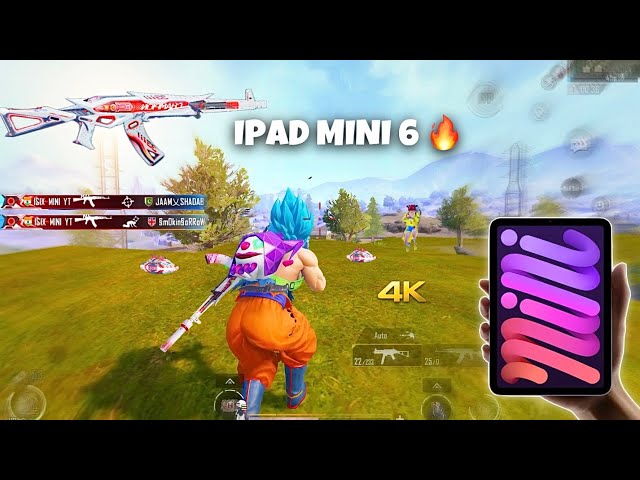 iPad Mini 6 in 2024 PUBG Test 🔥/ Stable 60FPS on HD Graphics 😍