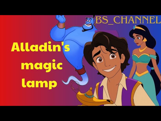 bedtime story | Aladdin's magic lamp | funny cartoon for kids