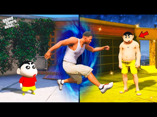 Shinchan & Franklin Going to Another World in Gta 5