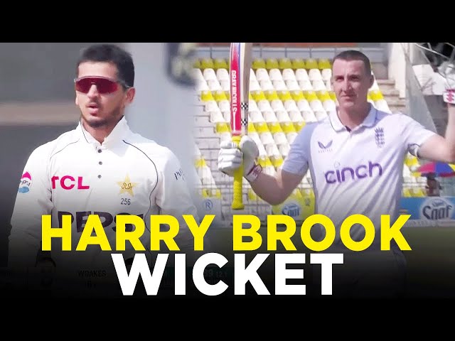 Harry Brook Wicket | Pakistan vs England | 1st Test Day 4, 2024 | PCB | M3G1K