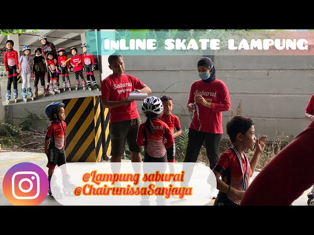 Inline Skate Saburai Lampung, Club Sepatu Roda Anak Lampung ❤️💕