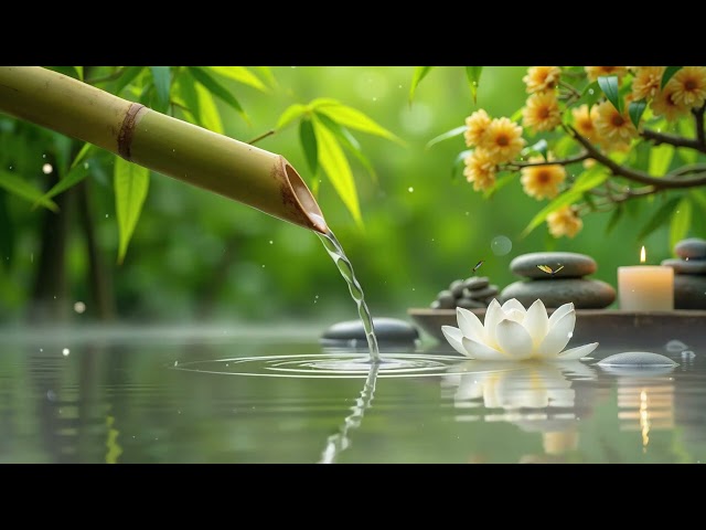 Beautiful Relaxing Music - Soothing Piano Music & Water Sounds for Deep Sleep, Meditation, Spa, Yoga