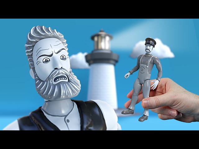 The Lighthouse (2019) But They're Action Figures