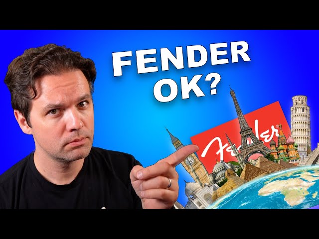 What's the problem with Fender Guitars Made Overseas?