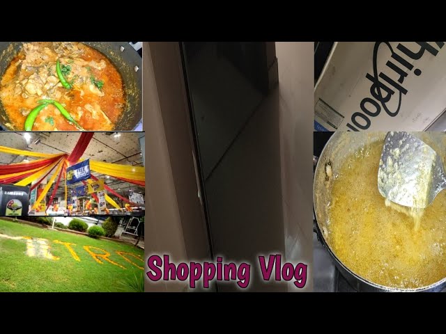 Shopping Vlog (2022)/Evening Routine//Whirlpool Refrigerator Shopping