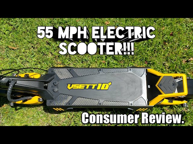 Vsett 10+ Nutt Hydraulic Brakes. What is the Best Electric Scooter ? Performance Electric Scooter.