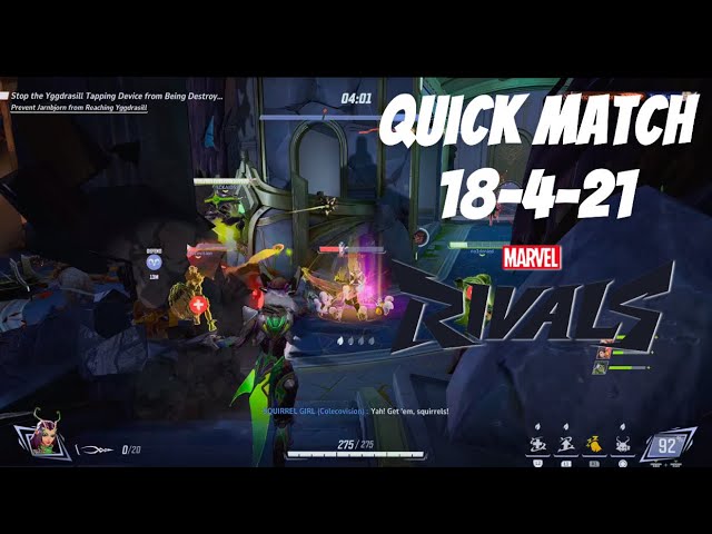 Marvel Rivals Quick Match Mantis 18-4-21 Season 0