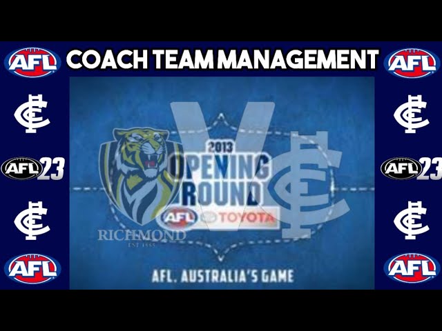 AFL24 Career Mode |Episode 1| 2024 Season Opener Thursday Night Footy @M.C.G