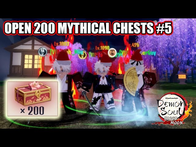 Demon Soul Simulator - Open 200 Mythical Chests #5