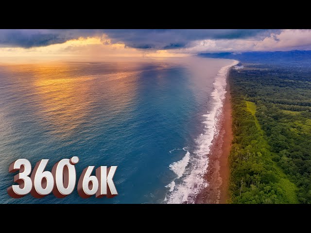 360° Tranquil Experience: Earth from Above | Virtual Reality Meditation Oculus Quest 2