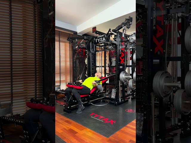 ULTIMATE HOME GYM - The Best Back Exercise on TYTAX Machine | Strengthen Your Back! #motivation