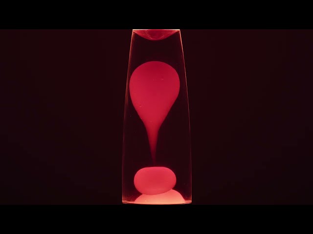 [12 HOURS] Relaxing Red Lava Lamp – Ambient Background for Sleep and Relaxation