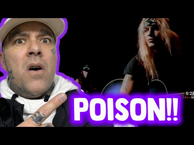 WHAT IS THIS??! | Rapper FIRST TIME REACTION to Poison - Something To Believe In