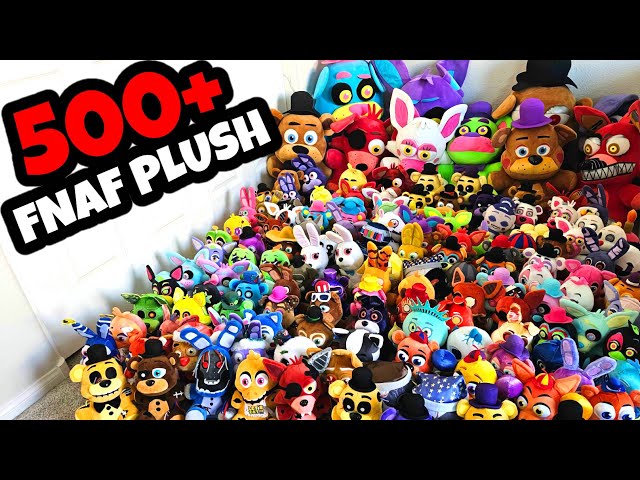 500+ FIVE NIGHTS AT FREDDY'S PLUSH COLLECTION! - 2024 Complete Fnaf Collection