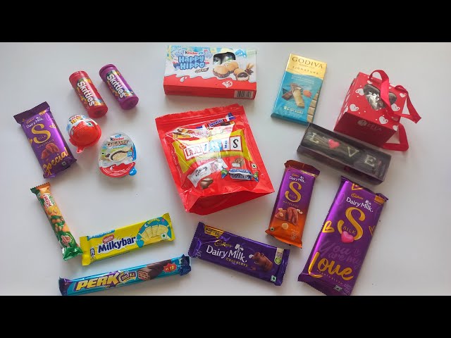 100 of chocolates, surprise toys, chocolate opening video, lots of chocolates,Cadbury celebration