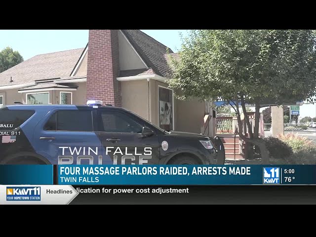 Twin Falls Police Raid Four Massage Parlors | KMVT