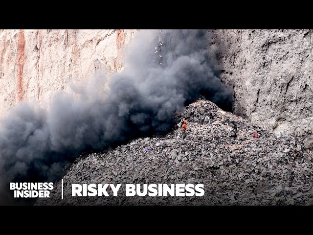 How Syria's 'Valley Of Death' Became One Of The Largest Landfills In The Country | Risky Business