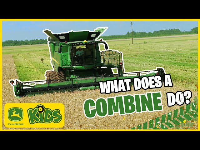 What Does a Combine Do? 🚜 | John Deere Kids