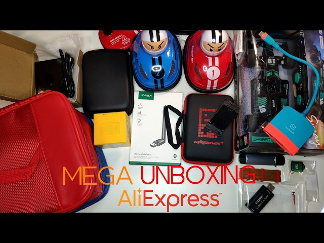 MEGAUNBOXING ALIEXPRESS ¡¡15 ARTICULOS GENIALES PARA EL11.11!!