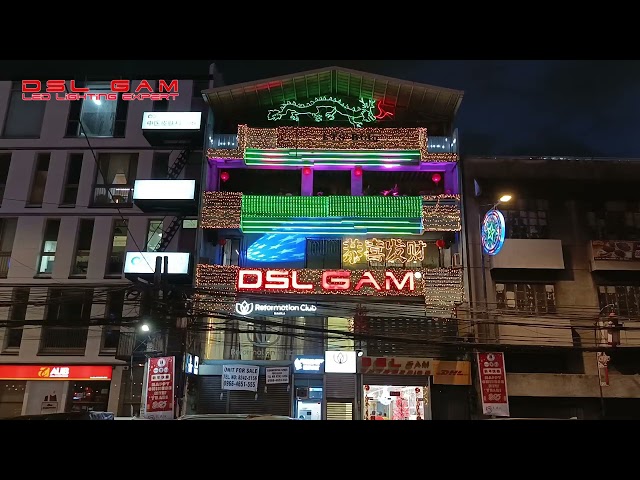 2025 DSL BUILDING CHINESE NEW YEAR LIGHTS AND SOUNDS SHOW