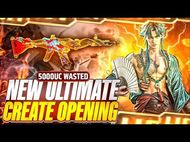 PUBG MOBILE NEW M4 27k uc untamed celestial create opening money wasted?!🤬 #pubgmobile #pubg #create