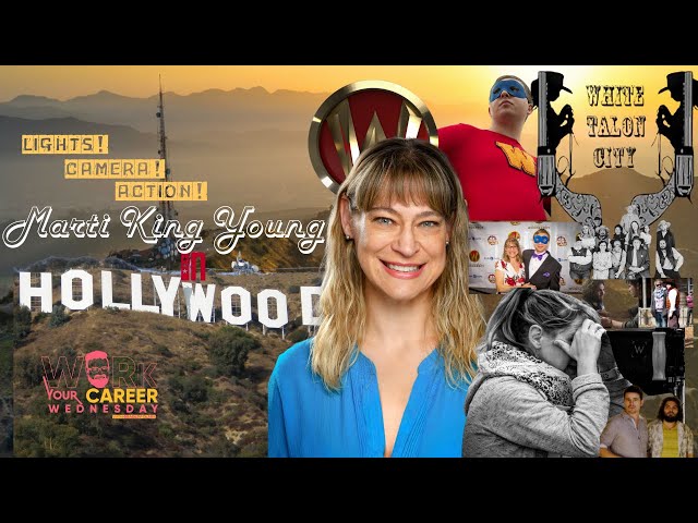 LIGHTS! CAMERA! ACTION! Marti King Young in Hollywood