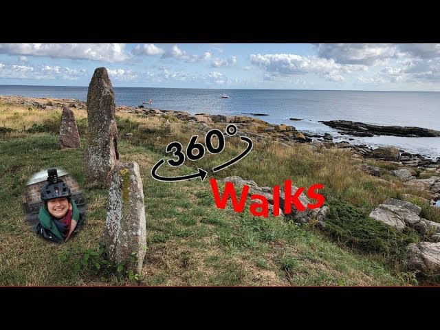 360 video walking tours I Malkværnskansen Nexø I Bornholm Denmark