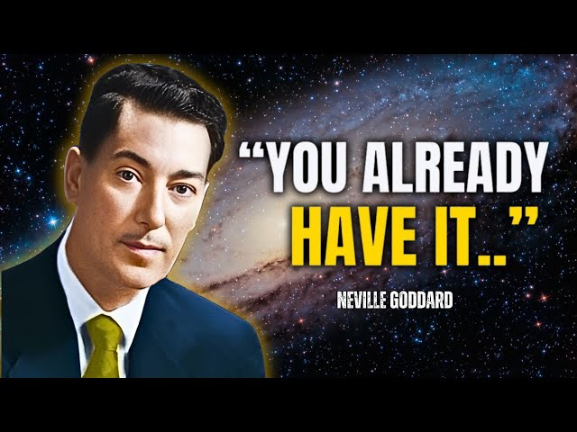 Stop Trying Hard To Manifest.. Its Already Yours - Neville Goddard Motivation