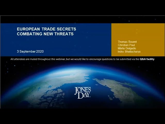 Trade Secrets 2020 Combating New Threats