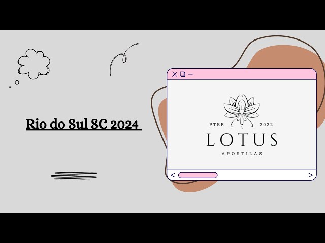 Apostila Prefeitura de Rio do Sul SC 2024 Profissional de Educação Física