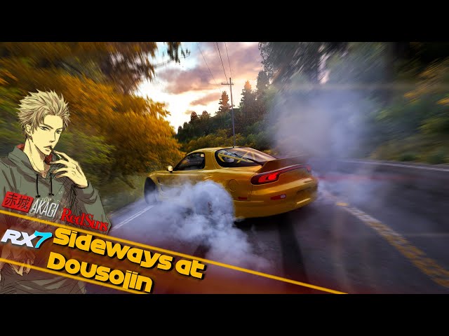 RX-7 & Keisuke SMOKING UP the Dousojin Touge ☁☁☁