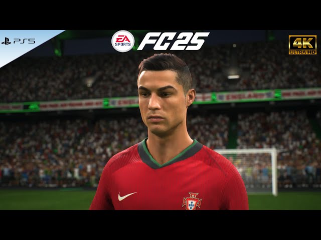 FC 25, RUSH, ENGLAND vs PORTUGAL, PS5, 4K