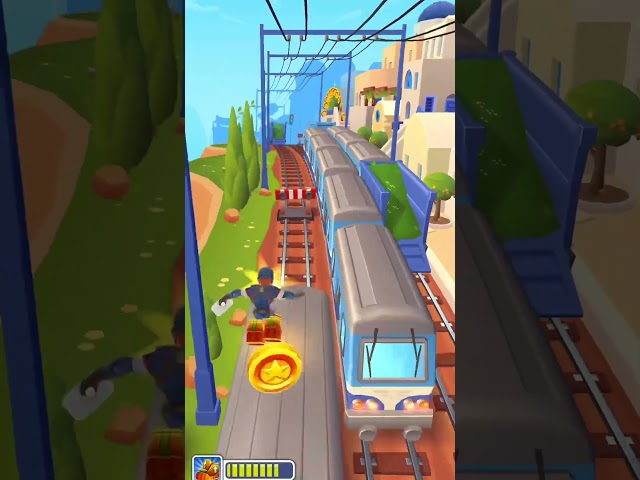 Captain America Playing Subway Surfers