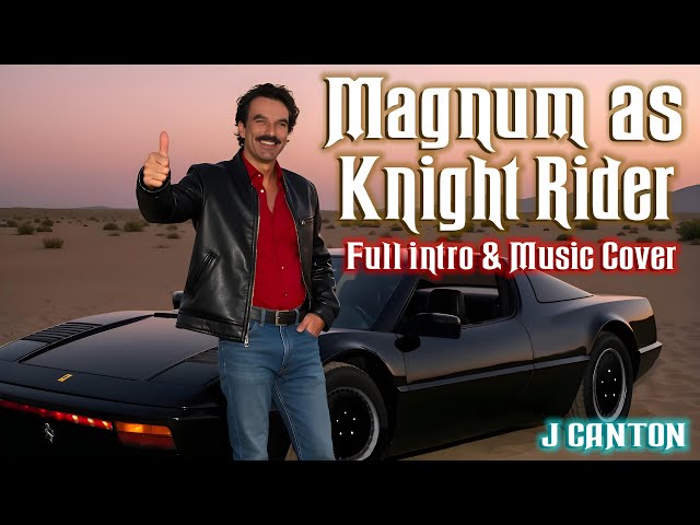 Knight Rider - Theme & Intro Cover with Magnum