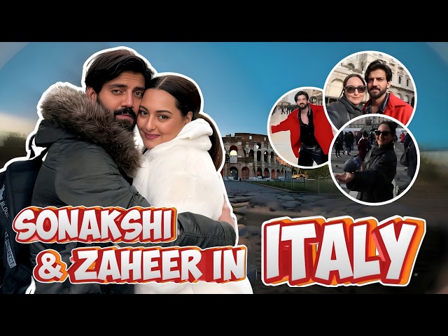 Sonakshi and Zaheer in Italy! Travel vlog #2 straight from Milan ❤️