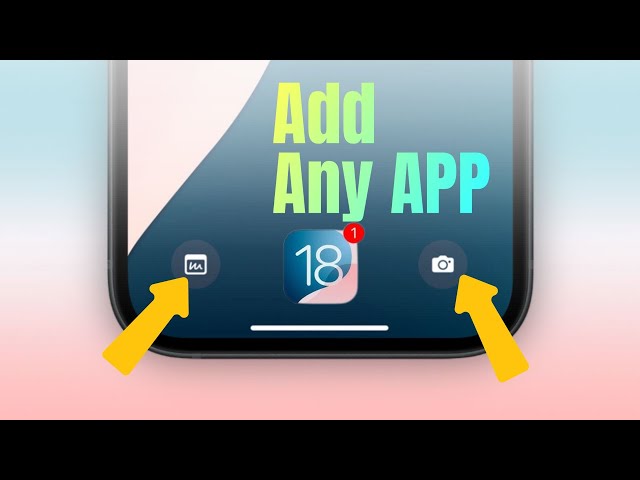 How To Open Any App From Lock Screen iOS 18