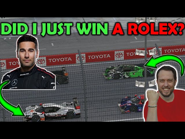 DID I JUST WIN a Rolex Watch From GT3 Driver Daniel Morad? #simracing #iracing