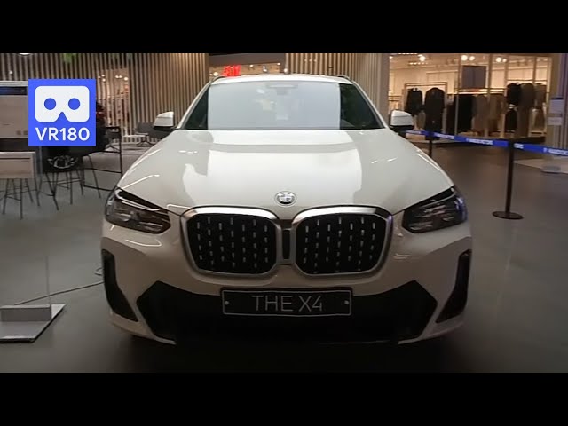 3D 180VR 4K BMW X4 xdrive 30d 😍😍 VR Dream Car