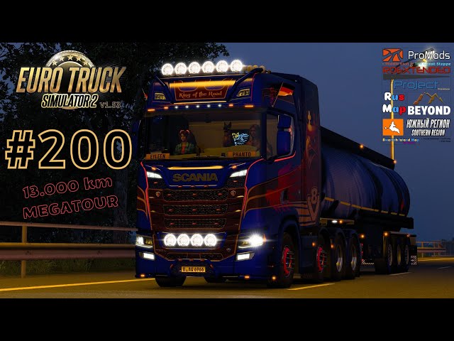 Euro Truck Simulator 2 🚚 #200 - Heizöl von Klaksvik (FÖR) nach Shimanovsk (RUS)