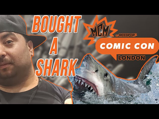 BOUGHT A SHARK - COMIC CON LONDON 2022