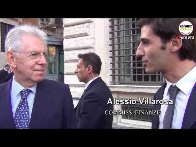 A.Villarosa e P.Bernini (M5S) "intervistano" Mario Monti sul Bilderberg Meeting