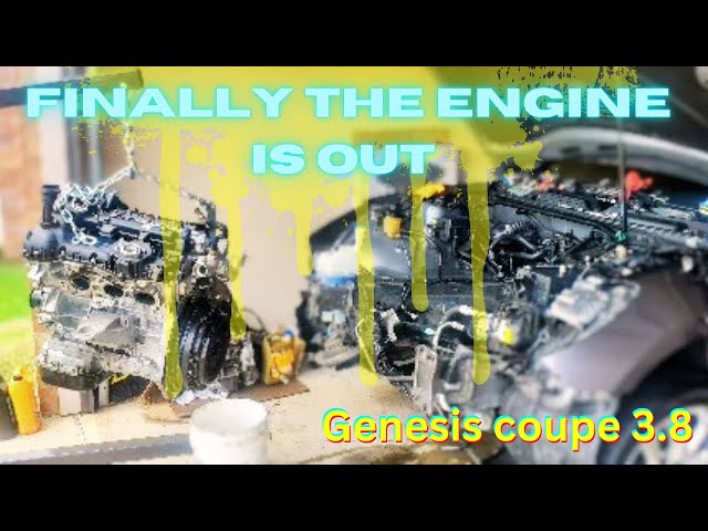 Genesis Coupe 3.8 front subframe swap