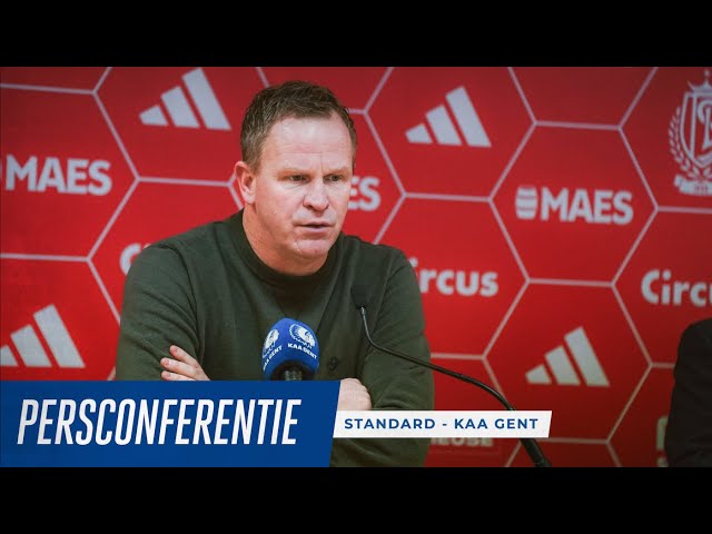 🎙️ Persconferentie na Standard - KAA Gent