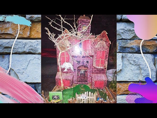 Haunted House 🏡 | How To Make Haunted House | @HauntingTube 🎃|  Aman Arts