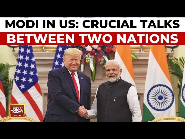 Modi-Trump Meet: Trade, Defence, And Tech On Agenda As PM Visits US | India Today